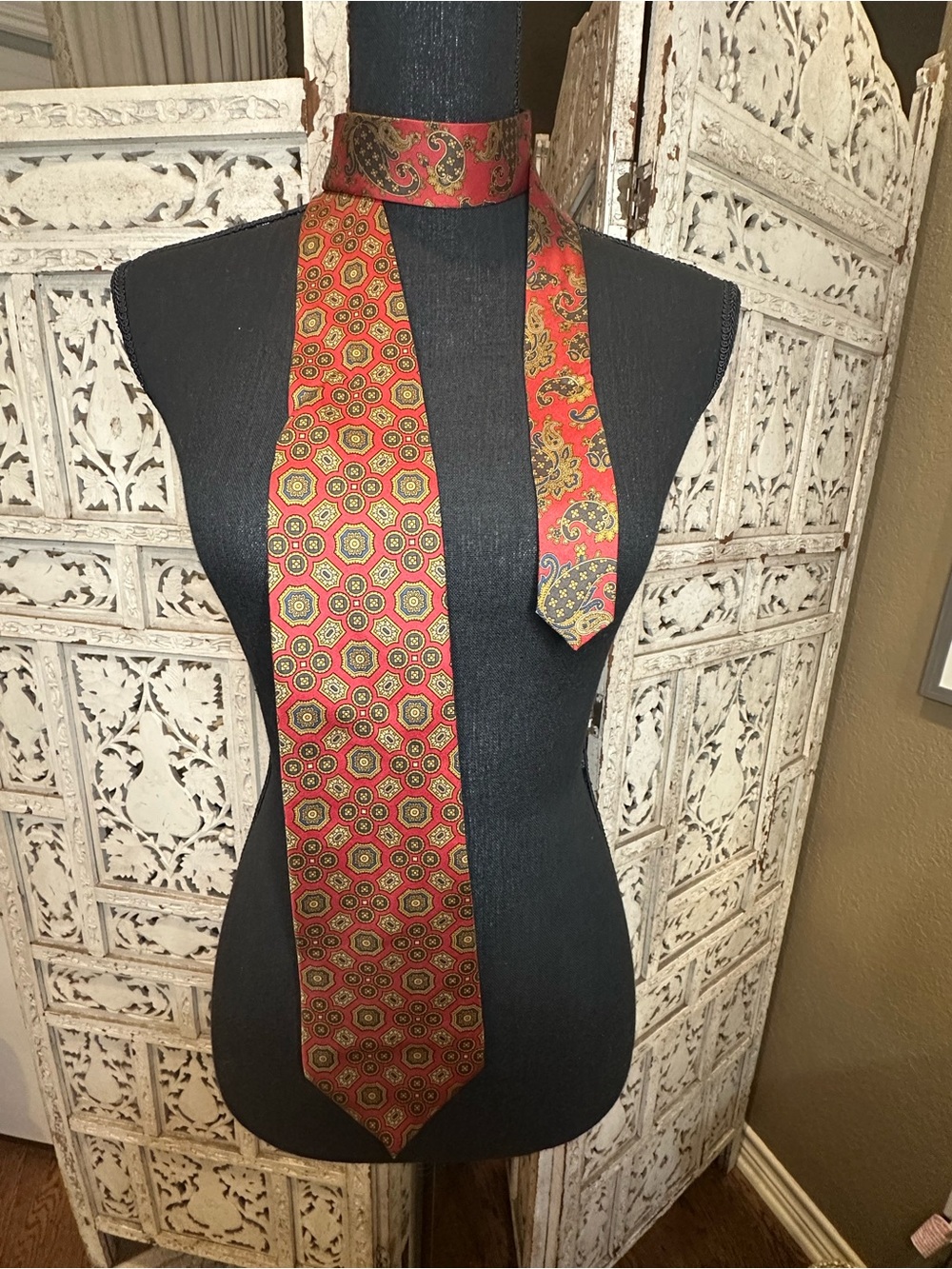 Vintage Tommy Hilfiger Italian Silk Necktie